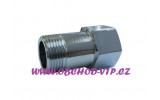Chrómové predĺženie za batériu 3/4 "x 42mm